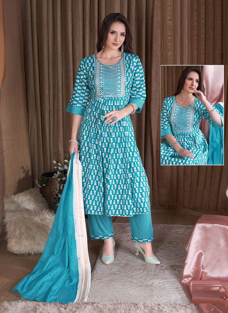 City Girl By Manjeera Nyra Cut Readymade Suits Catalog

